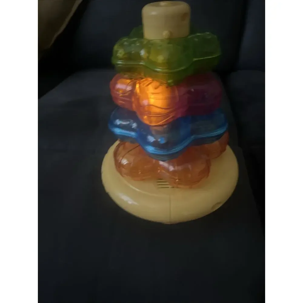 Fisher Price Superstar Classical Rock A Stack Star Stacking Rings Musical Lights
